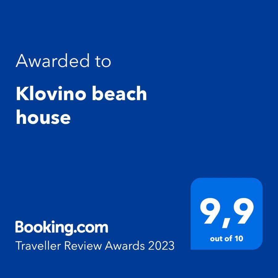 Klovino Beach House Douvia المظهر الخارجي الصورة
